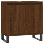 Vidaxl armoire de bain chêne marron 58x33x60 cm bois d'ingénierie Vidaxl armoire de bain chêne marron 58x33x60 cm bois d'ingénierie