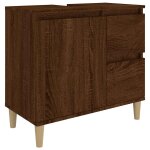 Vidaxl armoire de bain chne marron 65x33x60 cm bois d'ingnierie
