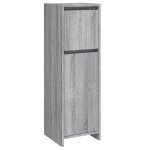Vidaxl armoire de bain sonoma gris 30x30x95 cm bois d'ing�nierie