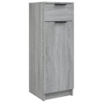 Vidaxl armoire de bain sonoma gris 32x34x90 cm bois d'ing�nierie