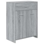 Vidaxl armoire de bain sonoma gris 60x33x80 cm bois d'ing�nierie