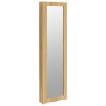 Vidaxl armoire � bijoux avec miroir murale 30x8, 5x106 cm