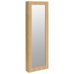 Vidaxl armoire  bijoux avec miroir murale 30x8, 5x90 cm