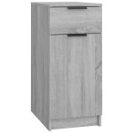 Vidaxl armoire de bureau sonoma gris 33, 5x50x75 cm bois d'ingnierie