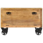 Vidaxl armoire  chaussures 86x35x55 cm bois de manguier solide