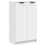 Vidaxl armoire  chaussures blanc 59x35x100, 5 cm bois d'ingnierie