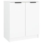 Vidaxl armoire � chaussures blanc 59x35x70 cm bois d'ing�nierie