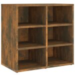Vidaxl armoire  chaussures chne fum 52, 5x30x50 cm