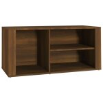 Vidaxl armoire � chaussures ch�ne marron 100x35x45cm bois d'ing�nierie