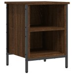 Vidaxl armoire � chaussures ch�ne marron 38x35x50 cm bois d'ing�nierie
