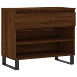 Vidaxl armoire  chaussures chne marron 70x36x60 cm bois d'ingnierie