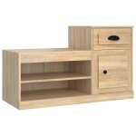 Vidaxl armoire  chaussures chne sonoma 100x42x60cm bois d'ingnierie
