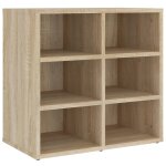 Vidaxl armoire � chaussures ch�ne sonoma 52, 5x30x50 cm