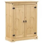 Vidaxl armoire � chaussures corona 86x38, 5x108 cm bois de pin massif