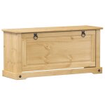 Vidaxl armoire  chaussures corona 99x32x47 cm bois de pin massif