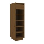 Vidaxl armoire  chaussures marron miel 30x34x105cm bois de pin massif