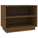 Vidaxl armoire  chaussures marron miel 60x34x45 cm bois de pin massif