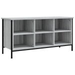 Vidaxl armoire � chaussures sonoma gris 100x35x50 cm bois d'ing�nierie