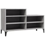 Vidaxl armoire à chaussures sonoma gris 102x36x60 cm bois d'ingénierie Vidaxl armoire à chaussures sonoma gris 102x36x60 cm bois d'ingénierie