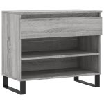 Vidaxl armoire � chaussures sonoma gris 70x36x60 cm bois d'ing�nierie