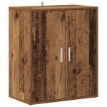 Vidaxl cabinet � chaussures 60 x 35 x 70 cm bois ancien