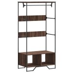 Vidaxl armoire chêne marron 90x50x180 cm bois d'ingénierie Vidaxl armoire chêne marron 90x50x180 cm bois d'ingénierie