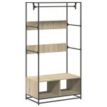 Vidaxl armoire chne sonoma 90x50x180 cm bois d'ingnierie