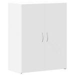 Vidaxl armoire de classement blanc 60x32x77, 5 cm bois d'ingnierie