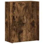Vidaxl armoire de classement chne fum bois d'ingnierie