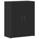 Vidaxl armoire de classement noir 60x32x77, 5 cm bois d'ingnierie
