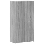 Vidaxl armoire de classement sonoma gris 60x32x115cm bois d'ing�nierie
