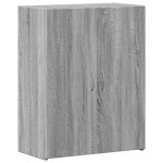 Vidaxl armoire de classement sonoma gris bois d'ingnierie
