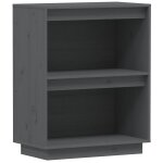 Vidaxl armoire console gris 60x34x75 cm bois de pin solide Vidaxl armoire console gris 60x34x75 cm bois de pin solide