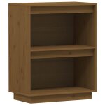 Vidaxl armoire console marron miel 60x34x75 cm bois de pin solide