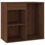 Vidaxl armoire cosm�tique ch�ne marron 80x40x75 cm bois d'ing�nierie