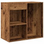 Vidaxl armoire � cosm�tiques vieux bois 80x40x75 cm bois d'ing�nierie