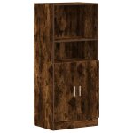 Vidaxl armoire de cuisine ch�ne fum� 57x41, 5x131, 5 cm bois ing�nierie