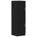 Vidaxl armoire de cuisine noir 38x41, 5x131, 5 cm bois d'ingnierie