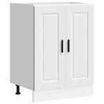 Vidaxl armoire de cuisine porto blanc bois d'ing�nierie