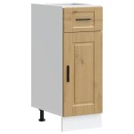 Vidaxl armoire de cuisine porto ch�ne artisanal bois d'ing�nierie