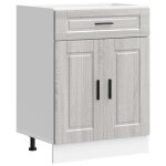Vidaxl armoire de cuisine porto sonoma gris bois d'ingnierie