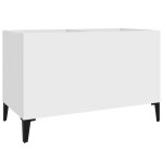 Vidaxl armoire  disques blanc 74, 5x38x48 cm bois d'ingnierie