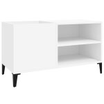 Vidaxl armoire � disques blanc 84, 5x38x48 cm bois d'ing�nierie