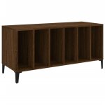 Vidaxl armoire  disques chne marron 100x38x48 cm bois d'ingnierie