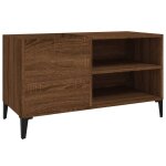 Vidaxl armoire  disques chne marron 84, 5x38x48 cm bois d'ingnierie