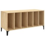 Vidaxl armoire  disques chne sonoma 100x38x48 cm bois d'ingnierie