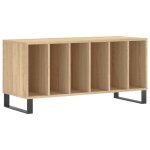 Vidaxl armoire  disques chne sonoma 100x38x48 cm bois d'ingnierie