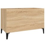 Vidaxl armoire  disques chne sonoma 74, 5x38x48 cm bois d'ingnierie