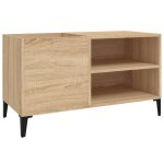 Vidaxl armoire  disques chne sonoma 84, 5x38x48 cm bois d'ingnierie