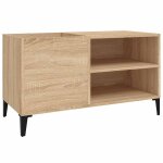 Vidaxl armoire � disques ch�ne sonoma 84, 5x38x48 cm bois d'ing�nierie